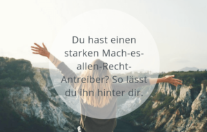 es allen recht machen