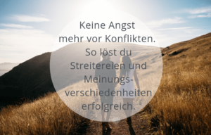Konflikte erfolgreich lösen