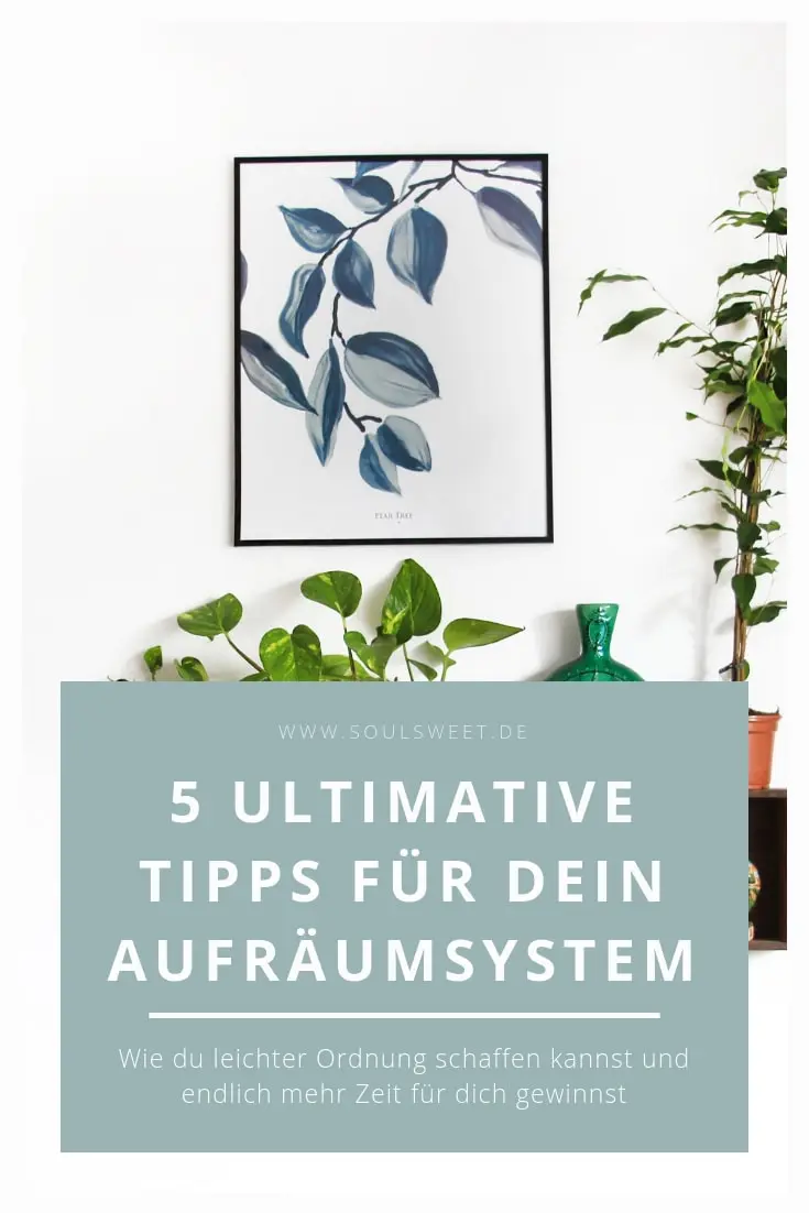 5 Ultimative Tipps Fur Dein Aufraumsystem Wie Du Leichter Ordnung Schaffen Kannst Und Endlich Mehr Zeit Fur Dich Gewinnst Soulsweet