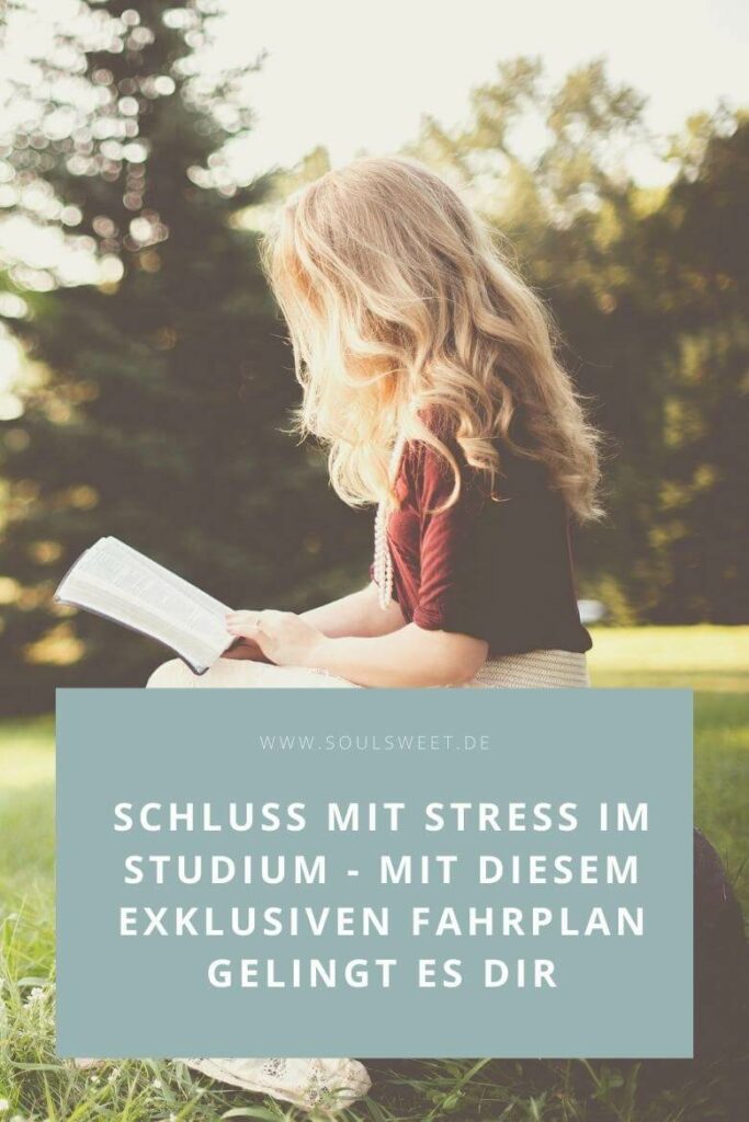 Schluss Mit Stress Im Studium! Mit Diesem Exklusiven Fahrplan Gelingt ...