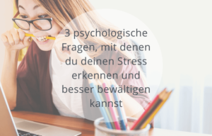 Stress erkennen