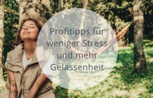 Gelassenheit lernen